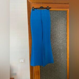 Vibrant Blue Flared Pants